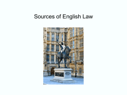 The British Constitutional System