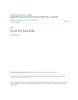 EC64-935 Yeast Rolls - DigitalCommons@University of Nebraska