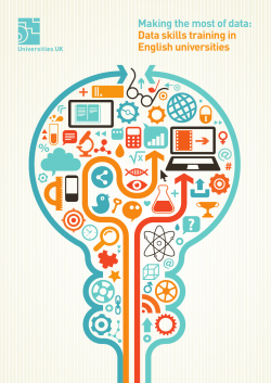 Making the most of data: Data skills training in