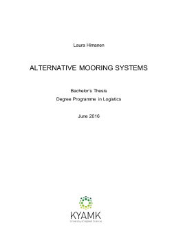 alternative mooring systems