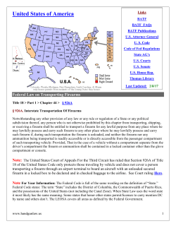 State Name - Handgunlaw.us