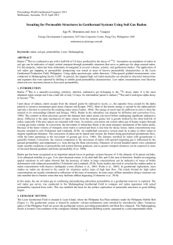 Scouting for Permeable Structures in Geothermal Systems using