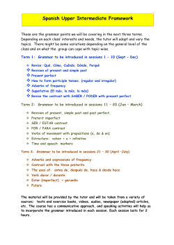 Spanish - SFX Community