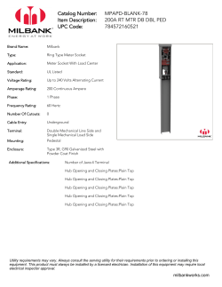 MPAPD-BLANK-78 200A RT MTR DB DBL PED