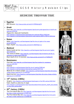 GCSE History Revision Clips