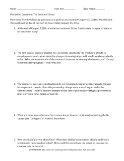 Class Period ______ Discussion Questions: The