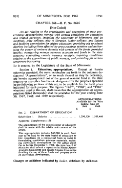 867] OF MINNESOTA FOR 1967 1791 CHAPTER 868&mdash;HF No. 2626