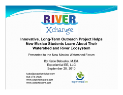 Innovative, Long-Term Outreach Project Helps New Mexico Students