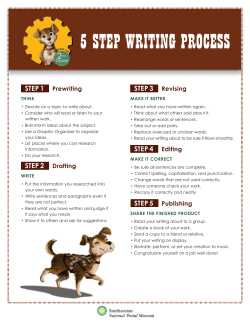 5 STEP WRITING PROCESS