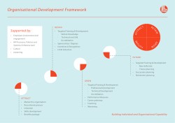 Organisational Development Framework