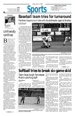Baseball team tries for turnaround