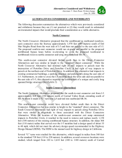 Alternatives Considered and Withdrawn