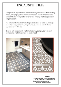 encaustic tiles