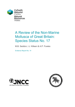 GB Red List of Non-Marine Molluscs 2013