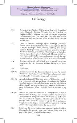 Chronology - Amazon Web Services