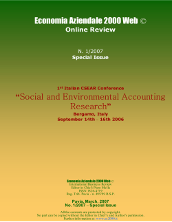 Mission slogan and image campaign. Ethics or pragmatics?