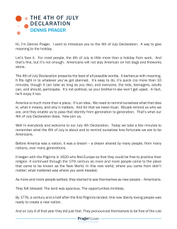 the 4th of july declaration