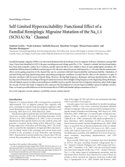 Self-Limited Hyperexcitability: Functional Effect of a Familial