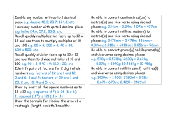 Double any number with up to 1 decimal place e.g. double 48.3