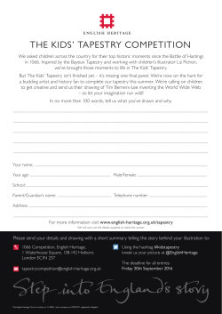 3425 PR KIDS TAPESTRY COMPETITION A4