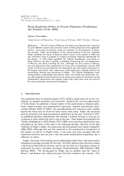 From Keplerian Orbits to Precise Planetary Predictions: the