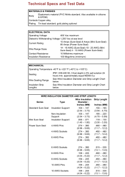 Sure Seal Connectors Are Sealed Connectors