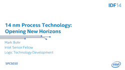 14 nm Process Technology