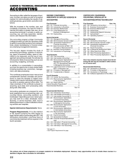 accounting - Elgin Community College
