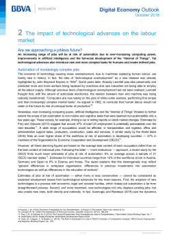 2 The impact of technological advances on the