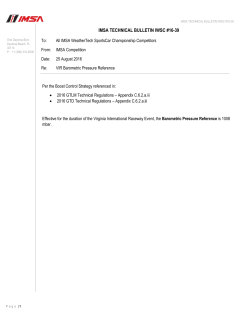 imsa technical bulletin iwsc #16-39