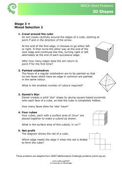3D Shapes