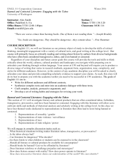 Banned Books Syllabus (Smith 2016