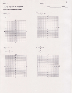 1 1.3 B Review Worksheet