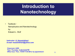 Nanotechnology