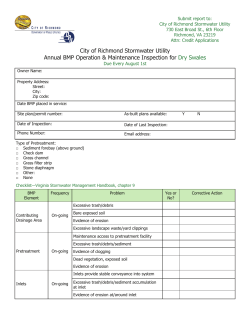 Dry Swales BMP Inspection checklist.pub