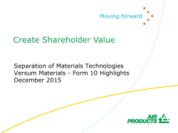 APD Versum IR Form 10