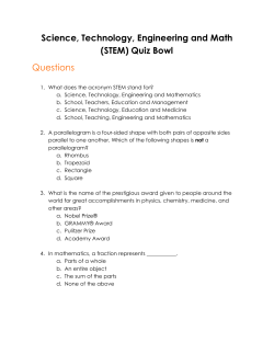 (STEM) Quiz - Connections Academy