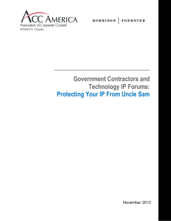 Protecting Your IP From Uncle Sam