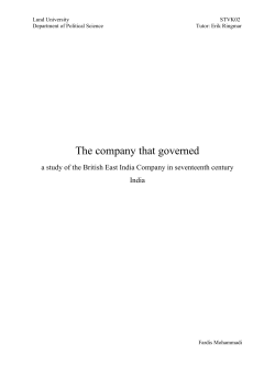 Open Access - Lund University Publications