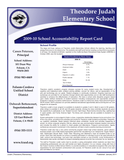 Theodore Judah Elementary School