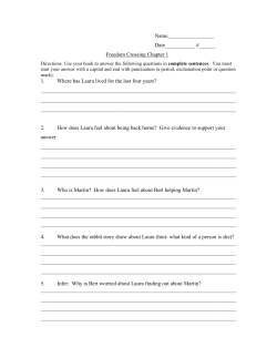 Freedom crossing questions updated