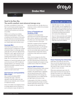 Drobo Mini - Core Computers