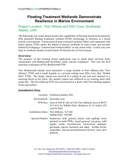 Floating Treatment Wetlands Demonstrate Resilience in Marine