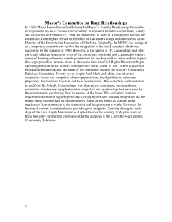 Mayor`s Committee on Race Relationships