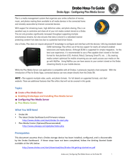 Drobo How-To Guide