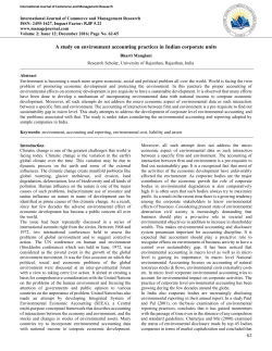 - International Journal of Commerce and Management