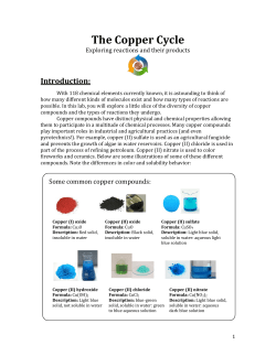 The Copper Cycle