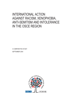 INTERNATIONAL ACTION AGAINST RACISM, XENOPHOBIA, ANTI