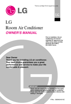 LG Room Air Conditioner