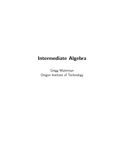 Chapter 6 - Oregon Institute of Technology